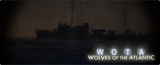 WOTA Wolves of the Atlantic - subsim game - A PC 461 submarine chaser hunts the silent hunter at night on iOS